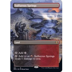 画像1: [EX](フルアート)硫黄泉/Sulfurous Springs《英語》【DMU】