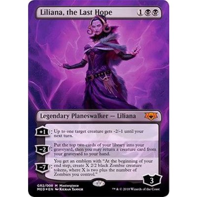 [EX+](FOIL)最後の望み、リリアナ/Liliana, the Last Hope《英語》【MED-GRN】