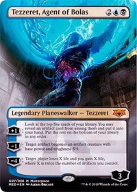 (FOIL)ボーラスの工作員、テゼレット/Tezzeret, Agent of Bolas《英語》【MED-GRN】