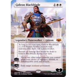 画像1: (FOIL)黒き剣のギデオン/Gideon Blackblade《英語》【MED-WAR】