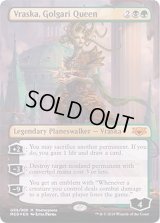 (FOIL)ゴルガリの女王、ヴラスカ/Vraska, Golgari Queen《英語》【MED-GRN】