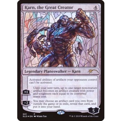 (FOIL)(501)大いなる創造者、カーン/Karn, the Great Creator《英語》【SLD】