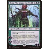 (FOIL)(518)世界を揺るがす者、ニッサ/Nissa, Who Shakes the World《英語》【SLD】