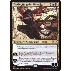 画像1: [EX+](FOIL)(524)復讐に燃えた血王、ソリン/Sorin, Vengeful Bloodlord《英語》【SLD】