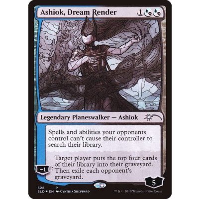(FOIL)(528)夢を引き裂く者、アショク/Ashiok, Dream Render《英語》【SLD】