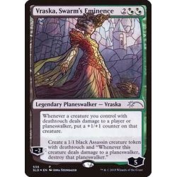 画像1: [EX+](FOIL)群集の威光、ヴラスカ/Vraska, Swarm's Eminence《英語》【SLD】