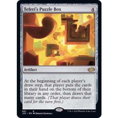 テフェリーの細工箱/Teferi's Puzzle Box《英語》【J22】