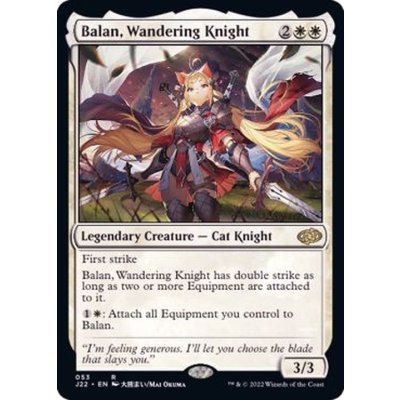 [EX+]放浪の騎士、バーラン/Balan, Wandering Knight《英語》【J22】