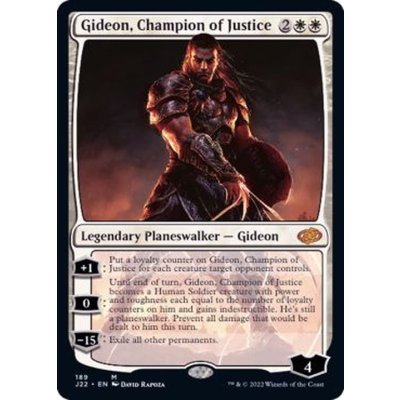 [EX+]正義の勇者ギデオン/Gideon, Champion of Justice《英語》【J22】