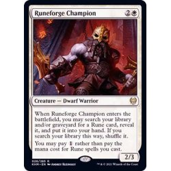 画像1: ルーン鍛えの勇者/Runeforge Champion《英語》【KHM】