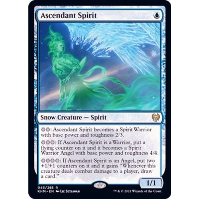 (FOIL)隆盛するスピリット/Ascendant Spirit《英語》【KHM】