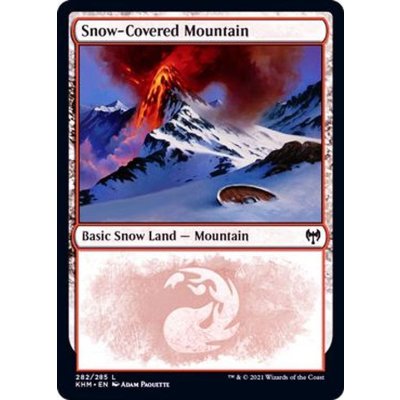 (283)冠雪の山/Snow-Covered Mountain《英語》【KHM】