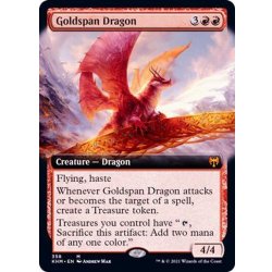 画像1: (フルアート)黄金架のドラゴン/Goldspan Dragon《英語》【KHM】