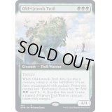 [EX](フルアート)老樹林のトロール/Old-Growth Troll《英語》【KHM】