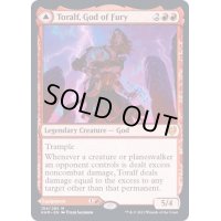 [EX+](FOIL)怒りの神、トラルフ/Toralf, God of Fury《英語》【KHM】