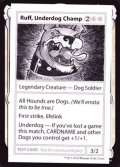 (PWマークなし)Ruff, Underdog Champ《英語》【Mystery Booster Playtest Cards】