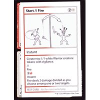 (PWマークなし)Start + Fire《英語》【Mystery Booster Playtest Cards】