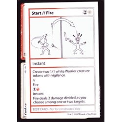 画像1: (PWマークなし)Start + Fire《英語》【Mystery Booster Playtest Cards】