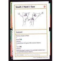 (PWマークなし)Smelt + Herd + Saw《英語》【Mystery Booster Playtest Cards】