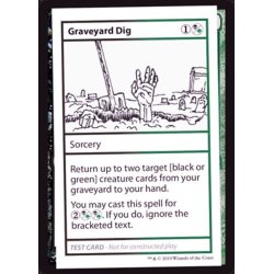 画像1: (PWマークなし)Graveyard Dig《英語》【Mystery Booster Playtest Cards】