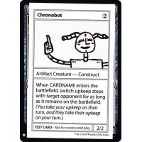 (PWマークなし)Chronobot《英語》【Mystery Booster Playtest Cards】