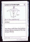(PWマークなし)Lantern of Undersight《英語》【Mystery Booster Playtest Cards】