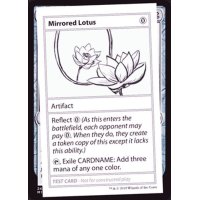 (PWマークなし)Mirrored Lotus《英語》【Mystery Booster Playtest Cards】