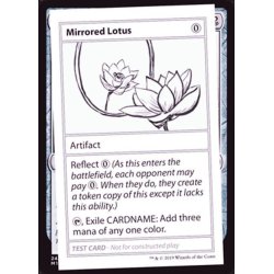 画像1: (PWマークなし)Mirrored Lotus《英語》【Mystery Booster Playtest Cards】
