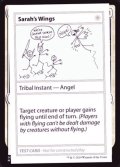 (PWマークなし)Sarah's Wings《英語》【Mystery Booster Playtest Cards】