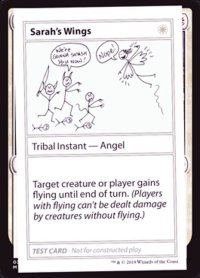 (PWマークなし)Sarah's Wings《英語》【Mystery Booster Playtest Cards】