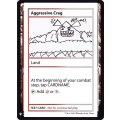 (PWマークなし)Aggressive Crag《英語》【Mystery Booster Playtest Cards】