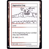 (PWマークなし)Aggressive Crag《英語》【Mystery Booster Playtest Cards】