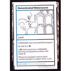 画像1: (PWマークなし)Domesticated Watercourse《英語》【Mystery Booster Playtest Cards】