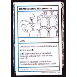 画像1: (PWマークなし)Domesticated Watercourse《英語》【Mystery Booster Playtest Cards】