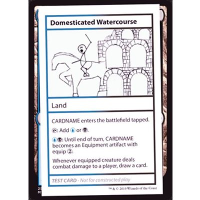 (PWマークなし)Domesticated Watercourse《英語》【Mystery Booster Playtest Cards】