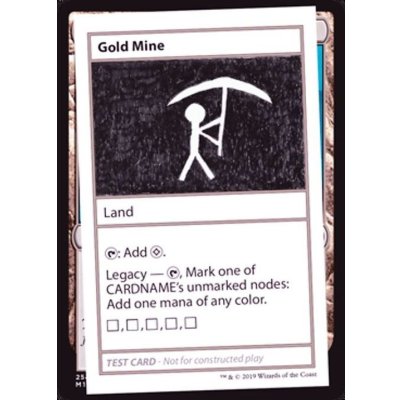 (PWマークなし)Gold Mine《英語》【Mystery Booster Playtest Cards】