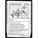 (PWマークなし)Scaled Destruction《英語》【Mystery Booster Playtest Cards】