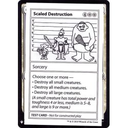 画像1: (PWマークなし)Scaled Destruction《英語》【Mystery Booster Playtest Cards】