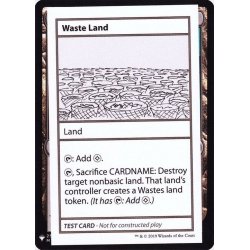 画像1: (PWマークなし)Waste Land《英語》【Mystery Booster Playtest Cards】