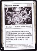 (PWマークなし)Wizened Arbiter《英語》【Mystery Booster Playtest Cards】