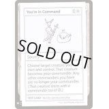 (PWマークなし)You're in Command《英語》【Mystery Booster Playtest Cards】