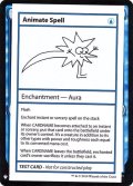 (PWマークなし)Animate Spell《英語》【Mystery Booster Playtest Cards】