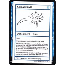 画像1: (PWマークなし)Animate Spell《英語》【Mystery Booster Playtest Cards】