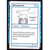 (PWマークなし)Biting Remark《英語》【Mystery Booster Playtest Cards】