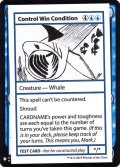 (PWマークなし)Control Win Condition《英語》【Mystery Booster Playtest Cards】