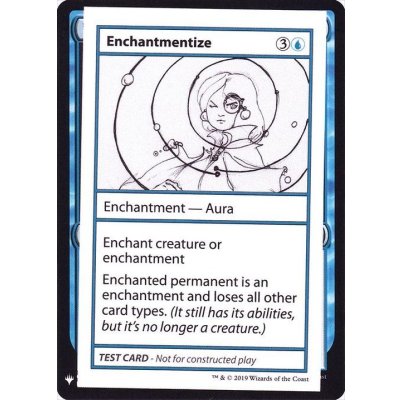(PWマークなし)Enchantmentize《英語》【Mystery Booster Playtest Cards】