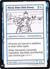 (PWマークなし)Khod, Etlan Shiis Envoy《英語》【Mystery Booster Playtest Cards】