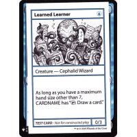 (PWマークなし)Learned Learner《英語》【Mystery Booster Playtest Cards】
