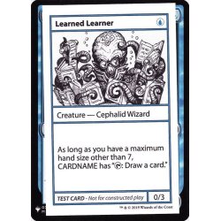 画像1: (PWマークなし)Learned Learner《英語》【Mystery Booster Playtest Cards】
