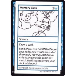 画像1: (PWマークなし)Memory Bank《英語》【Mystery Booster Playtest Cards】